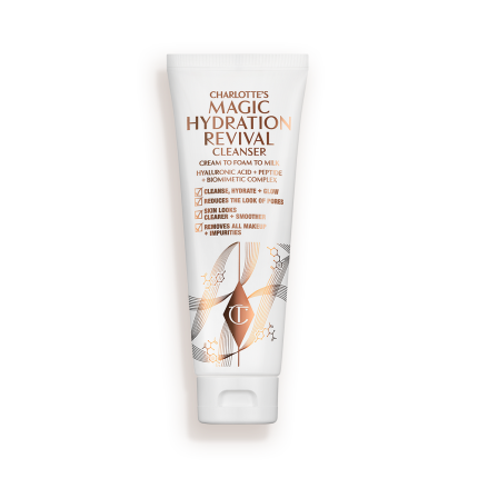 Charlotte's Magic Hydration Revival Cleanser packaging in 120ml