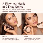 Matte Setting Spray Infographic 2 Step Routine
