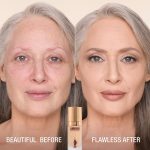 AIRBRUSH FLAWLESS FOUNDATION BEFORE AND AFTER 4 COOL