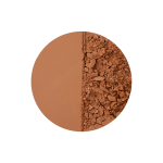 Swatch of tan-coloured bronzer.