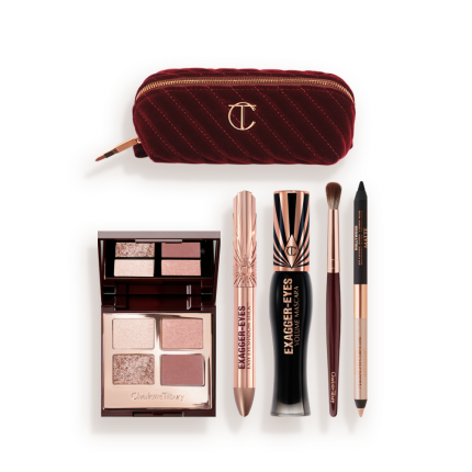THE EXAGGER-EYES LOOK + MAKEUP BAG KIT packshot