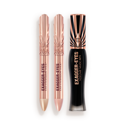 EXAGGER-EYES EASY EYESHADOW + MASCARA TRIO packshot