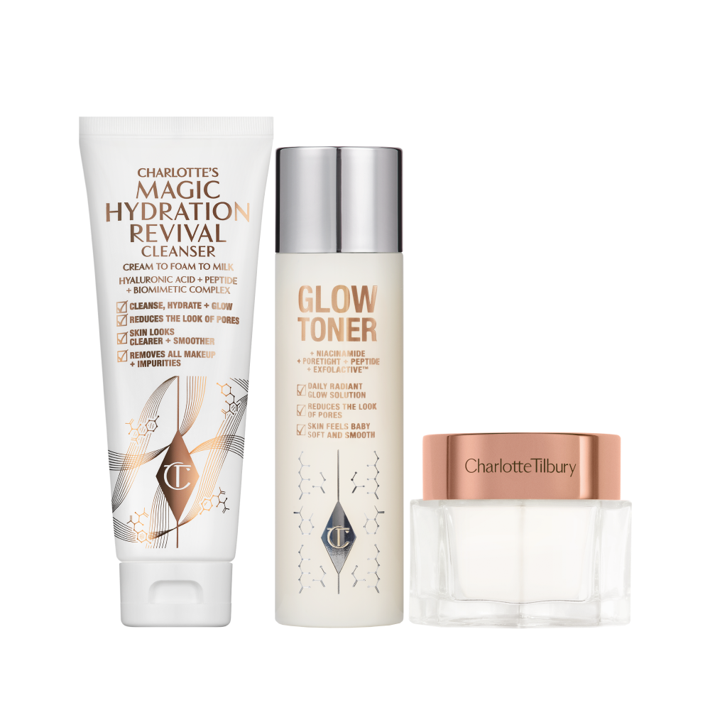 B4-MC_Glow_Toner_Hydration_Revival_Cleanser CHARLOTTE'S MAGIC MINI CLEANSE, TONE & GLOW SET packshot