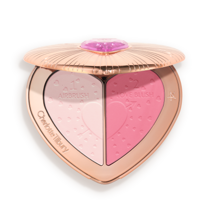CHARLOTTE'S BEAUTY SOULMATES FACE PALETTE - PILLOW TALK FLAWLESS PINK
