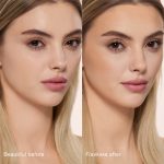 Airbrush bronzer Fair - Before and After