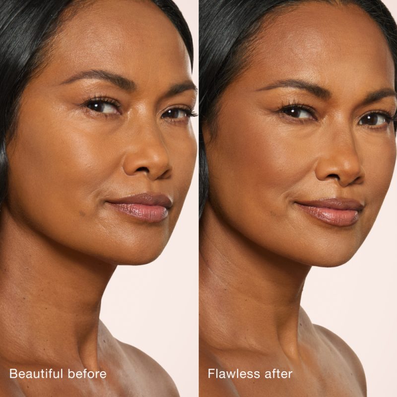 Airbrush Bronzer Tan Before and After