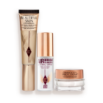 Beautiful Skin Foundation, Setting Spray and Magic Cream packaging