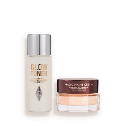 CHARLOTTE’S NIGHT-TIME GLOWING SKIN DUO-BUNDLE