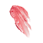 Swatch of a sheer nude-pink lipstick lip balm.