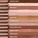 Exagger-eyes Eyeshadow Stick - All Shades Infographic