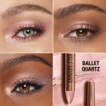Exagger-eyes Eyeshadow Stick - Ballet Quartz Model Close Up Eye Grid