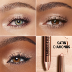 Exagger-eyes Eyeshadow Stick - Satin Diamonds Model Close Up Grid