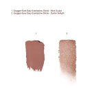 EXAGGER-EYES EASY EYESHADOW STICK + BLENDER BRUSH KIT texture swatch