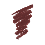 swatch of a matte eyeliner in berry-brown colour.