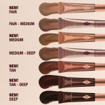 7 shades of Hollywood Contour Wand liquid contour for all skin tones with swatches