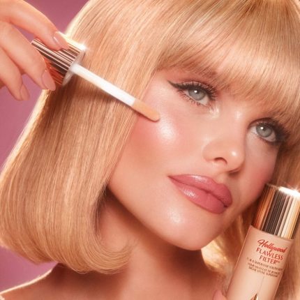 Fair model wearing Hollywood Flawless Filter