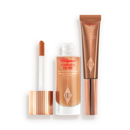Hollywood Sculpt + Glow Duo: Liquid Highlighter + Contour