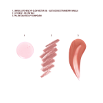 Juicy Plumper Looking Lip Kit Texture swatch