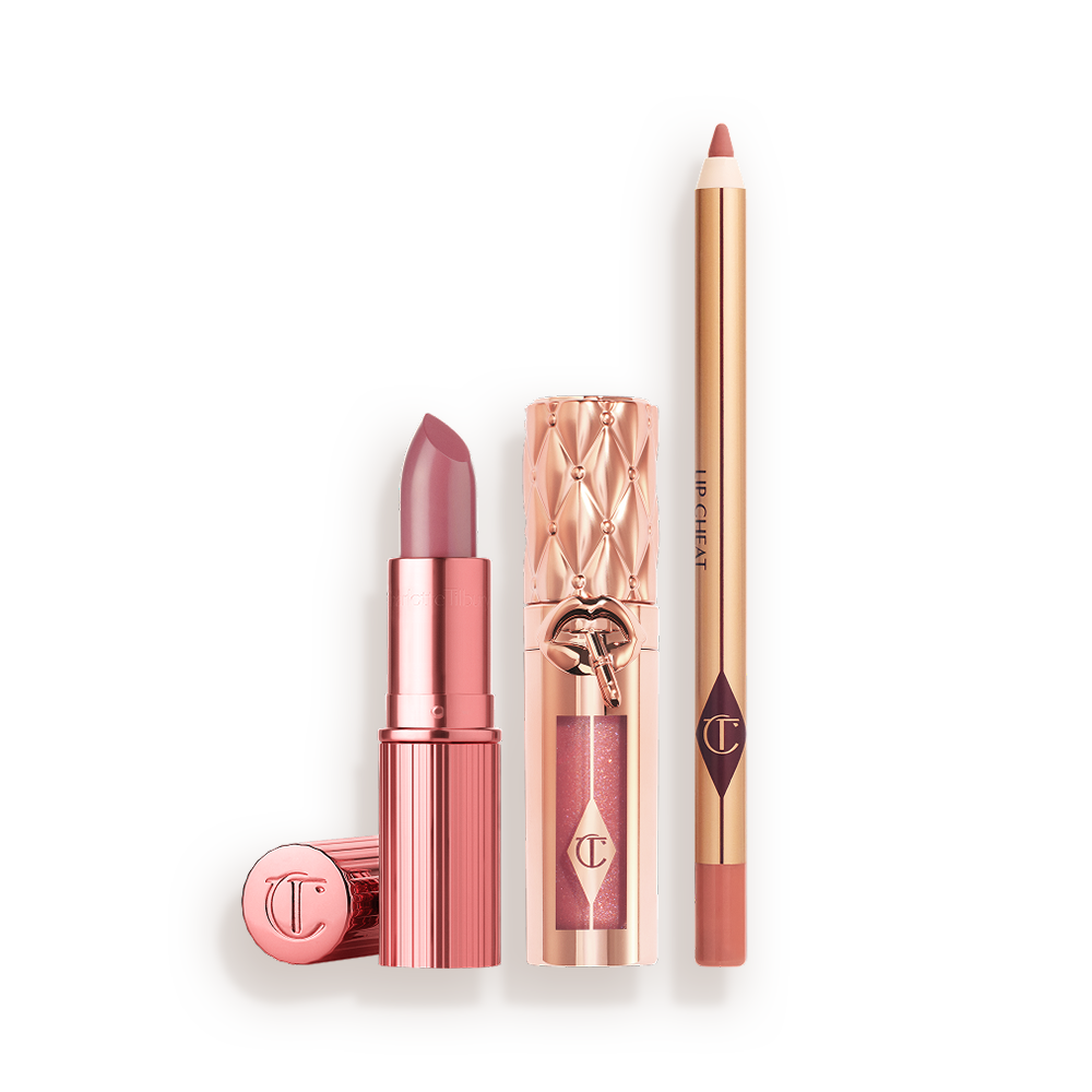 KITFIVEMINHOLLYMKPLUMPGASM_LIP_CHEAT Plump and Lift lip Kit packshot