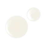Swatches of a glowy, ivory-coloured lip oil.