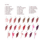 Lip Cheat Swatches FULL COLLECTION