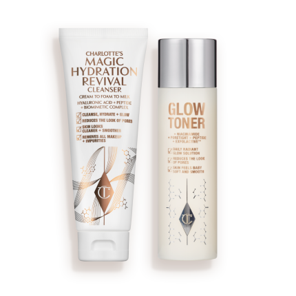 Magic Cleanse, Tone and Glow Duo packaging