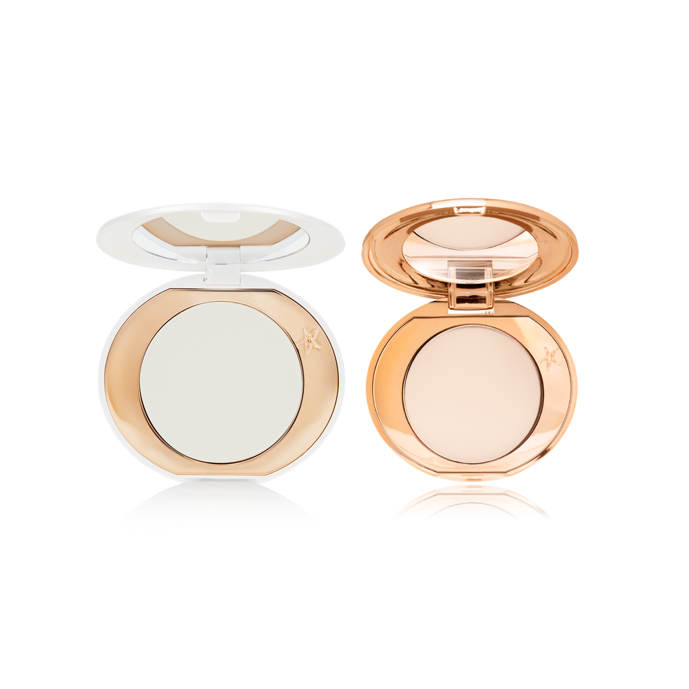 MINI_ABBF_MINI_AFF Mini Airbrush Brightening Powder in Fair/Medium and mini Airbrush Flawless Finish in Fair