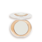 A miniature compact brightening powder in a white shade for fair and medium skin tones.