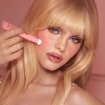 Matte Beauty Blush Wand Pillow Talk Model