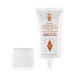 An exfoliating, wash-off, chemical mask in a white-coloured tube with its lid next to it.