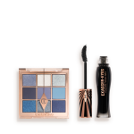 Charlotte's Beautifying Exagger-Eyes Duo: 9-Pan Eyeshadow Palette + Mascara Kit