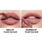 PillowTalk Airbrush Lip Blur before and after appllication