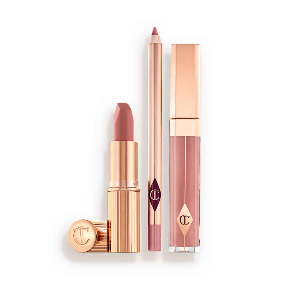 PILLOW_TALK_LUSCIOUS_LIP_SLICK-BUNDLE Pillow Talk Lip Kit Pack Shot