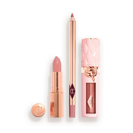 Pillow Talk Perfect, Plump Pout Lip Trio Packaging