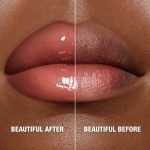 Pillow Talk Big Lip Plumpgasm - Fair/Medium on deep skin tone model