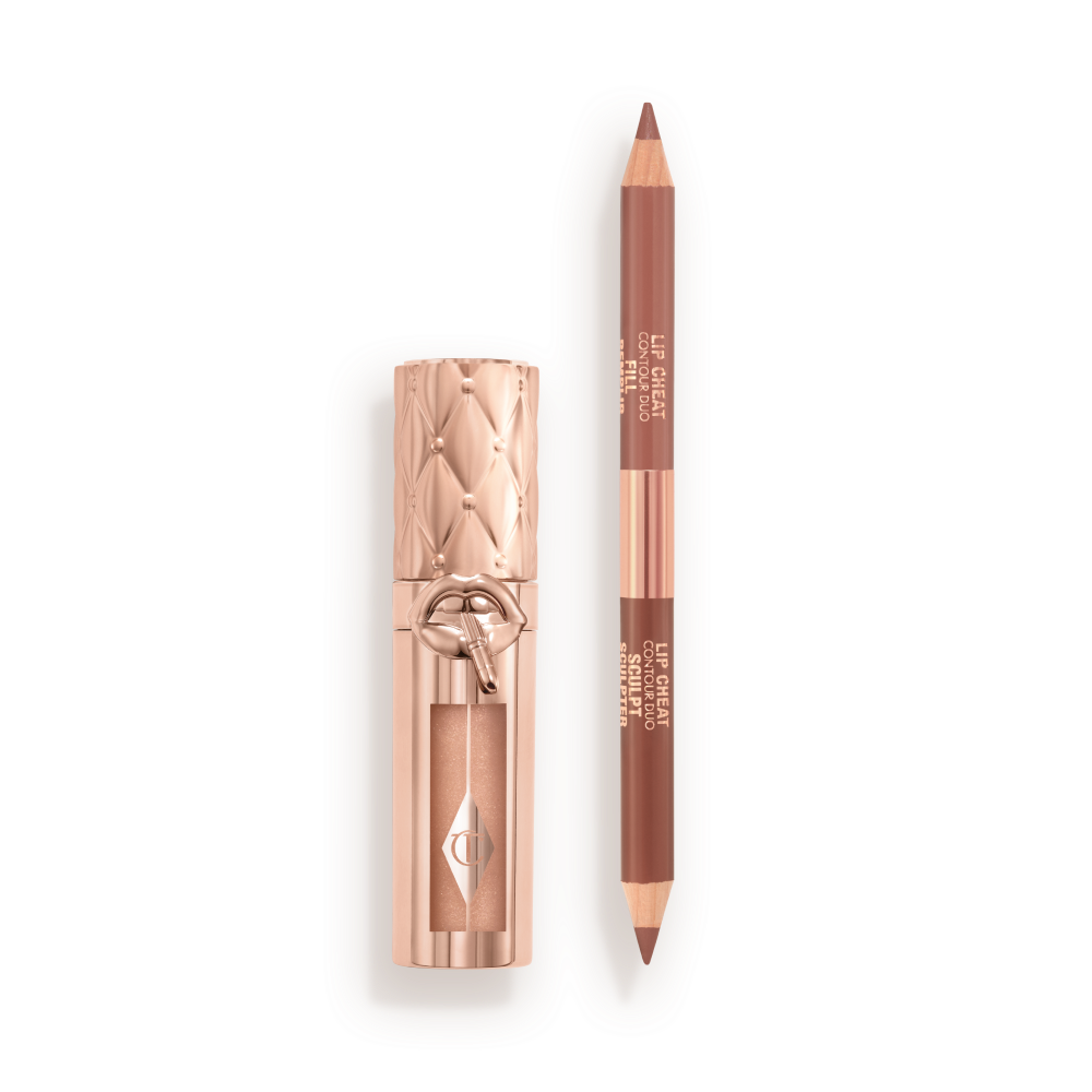 PLUMPGASM-NUDEGASM-LIPCONTOUR-MEDIUM SUPER NUDES SCULPT, FILL & PLUMP LIP KIT CONTOUR DUO