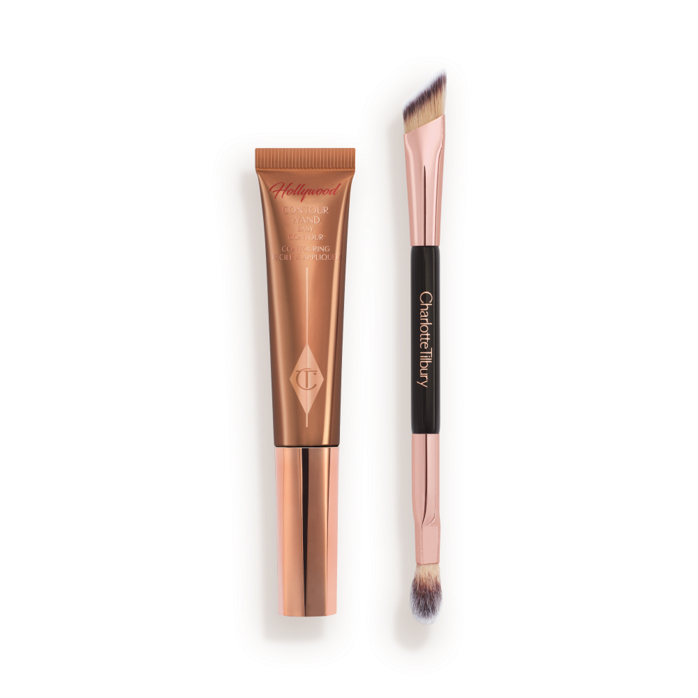 SHAPEWEAR-BRUSH-CONTOURWAND-MED SUPER NUDES SCULPT & SHAPE PRECISION CONTOUR KIT