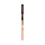 A closed, double-ended eyeliner pencil in black and nude beige shades.