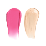 Unreal Blush + UV Primer + Travel Size Setting Spray Swatch