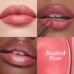 Pillow Talk Blush Balm Lip Tint - Blushed Rose Lip Grid