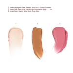 Unreal Highlighter + Foundation + Blush  Swatch